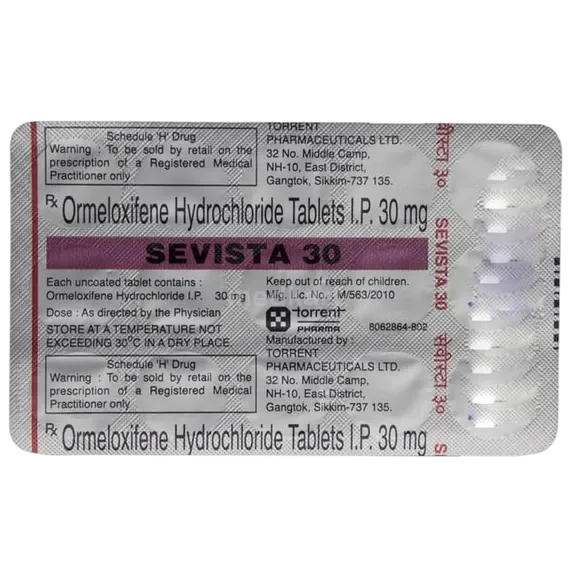 sevista 30mg tablet 15's